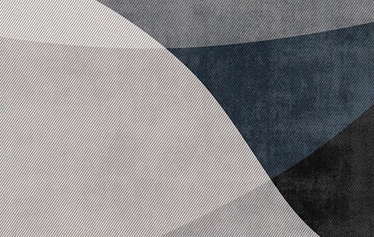 Modern Rugs for Living Room, Contemporary Rugs for Dining Room, Blue Contemporary Modern Rugs, Geometric Contemporary Rugs Next to Bed-Paintingforhome