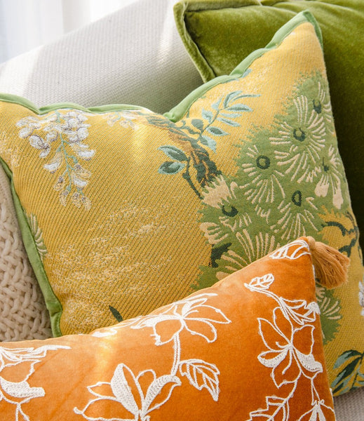 Decorative Cushion Covers, Decorative Pillow Arrangement Ideas for Interior Design, Unique Decorative Pillows for Bedroom, Modern Decorative Pillows for Couch-Paintingforhome