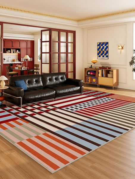 Unique Modern Rugs for Living Room, Contemporary Modern Rugs for Dining Room, Extra Large Modern Rugs for Bedroom