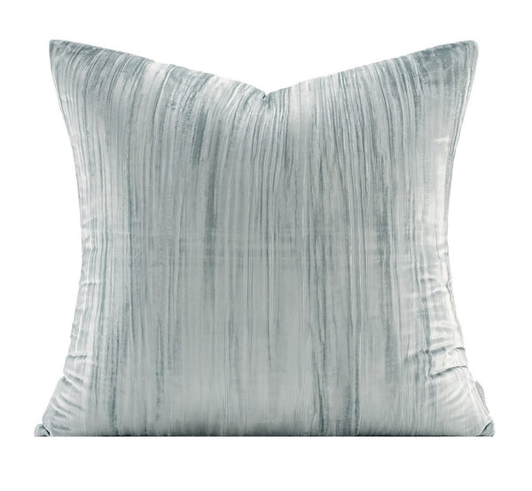 Decorative Pillow Covers, Modern Pillows for Couch, Blue Decorative Throw Pillows for Living Room, Large Modern Sofa Pillow Cases-Paintingforhome