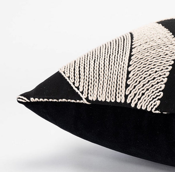 Modern Pillows for Couch, Contemporary Modern Sofa Pillows, Decorative Throw Pillows for Bedroom, Large Modern Pillow for Living Room-Paintingforhome