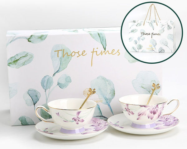 Elegant Coffee Cup, Porcelain Coffee Cup, Ceramic Tea Cup Set, Luxury Tea Cup with Saucer, Porcelain Tea cups, British Tea Cup Set, Afternoon Tea Cup with Saucer Set-Paintingforhome