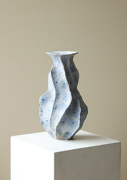 Porcelain Vases for Modern Home Decor, Contemporary Vases on Dining Table, Centerpiece Ceramic Bouquet Vases, Elegant Handmade Modern Flower Vase-Paintingforhome