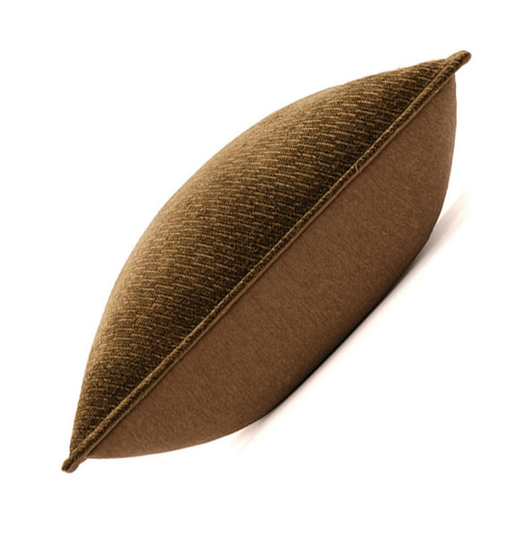 Large Brown Modern Throw Pillows for Couch, Contemporary Modern Sofa Pillows for Bedroom, Simple Decorative Throw Pillows, Large Throw Pillow for Interior Design-Paintingforhome