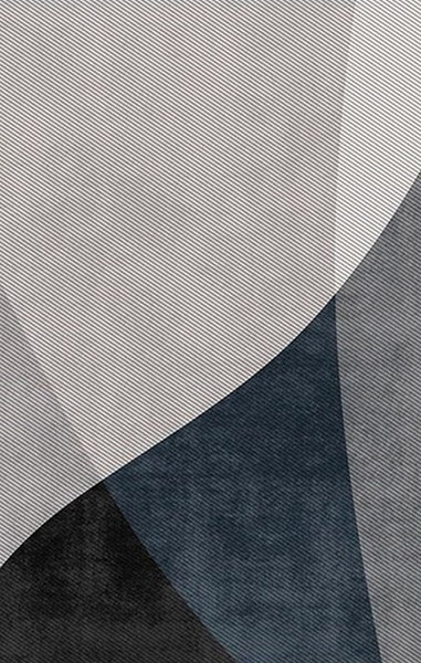 Modern Rugs for Living Room, Contemporary Rugs for Dining Room, Blue Contemporary Modern Rugs, Geometric Contemporary Rugs Next to Bed-Paintingforhome