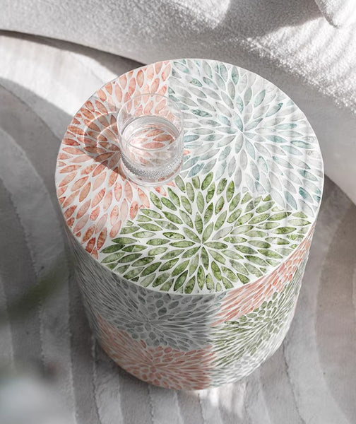 Unique Small End Table, Contemporary Small Sofa Side Table, Portable Casual Side Table, Creative Coffee Table, Shell Small Side Table-Paintingforhome