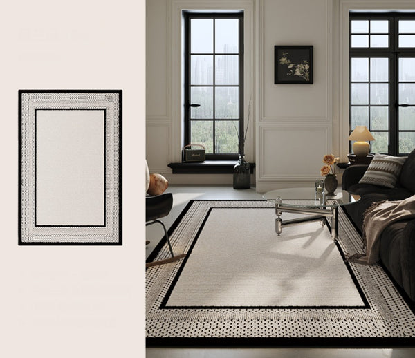 Large Modern Rugs for Living Room, Dining Room Geometric Area Rugs, Contemporary Modern Rugs for Office, Bedroom Modern Rug-Paintingforhome