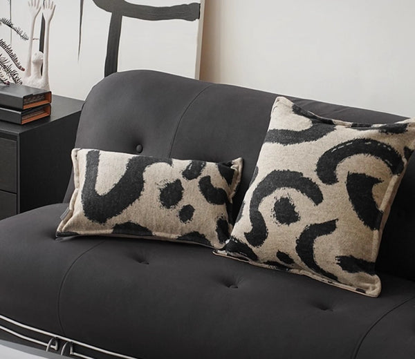 Modern Sofa Pillows for Couch, Contemporary Modern Sofa Pillows, Decorative Throw Pillows for Bedroom, Large Modern Pillow for Bedroom-Paintingforhome