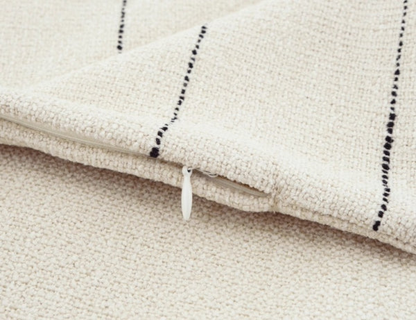 Large Modern Sofa Cushion, Beige Decorative Pillow Covers, Simple Decorative Throw Pillows for Living Room, Contemporary Modern Pillows for Couch-Paintingforhome