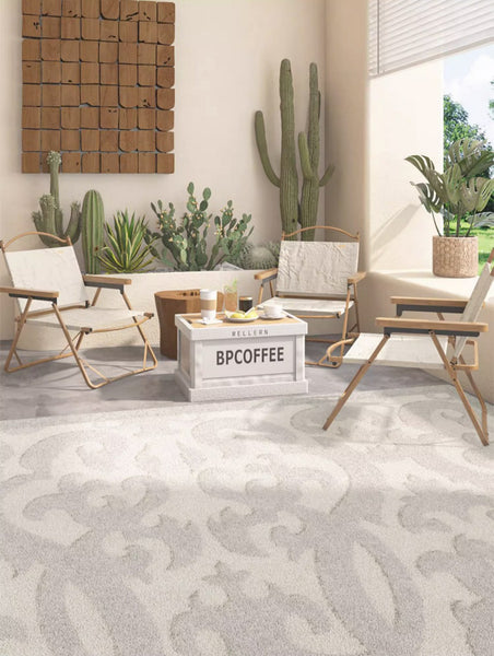 Large Modern Rugs for Living Room, Dining Room Abstract Floor Rugs, Contemporary Area Rugs Next to Bed, Hallway Modern Runner Rugs-Paintingforhome