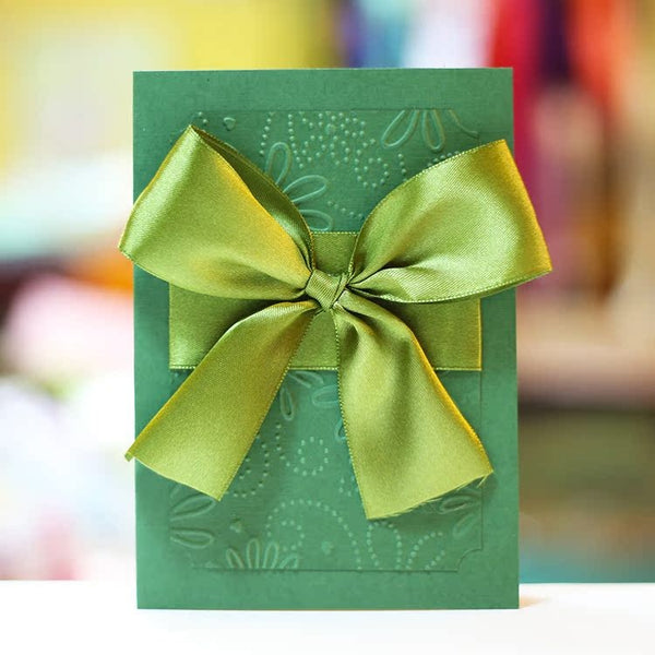 Beautiful Valentine's Day Greeting Card, Creative Birthday Greeting Card, Bowknot Greeting Cards, Original Handmade Wedding Greeting Card, Unique Anniversary Greeting Card to Lovers-Paintingforhome