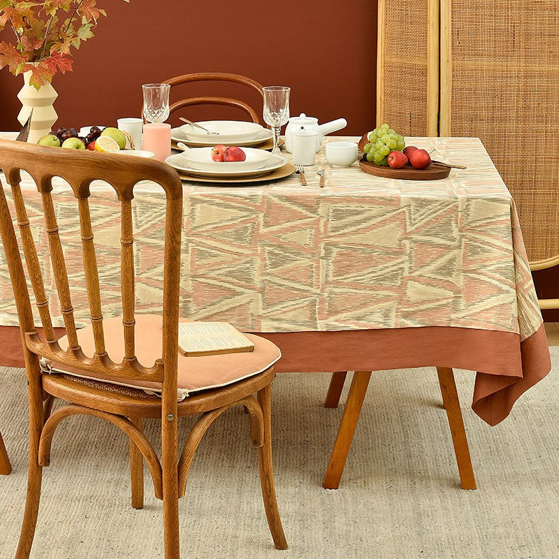 Large Rectangular Tablecloth Extra Large Rectangle Tablecloth for Dining Room Table, Geometric Mode ...