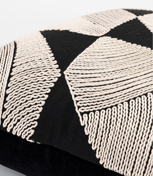 Modern Pillows for Couch, Contemporary Modern Sofa Pillows, Decorative Throw Pillows for Bedroom, Large Modern Pillow for Living Room-Paintingforhome