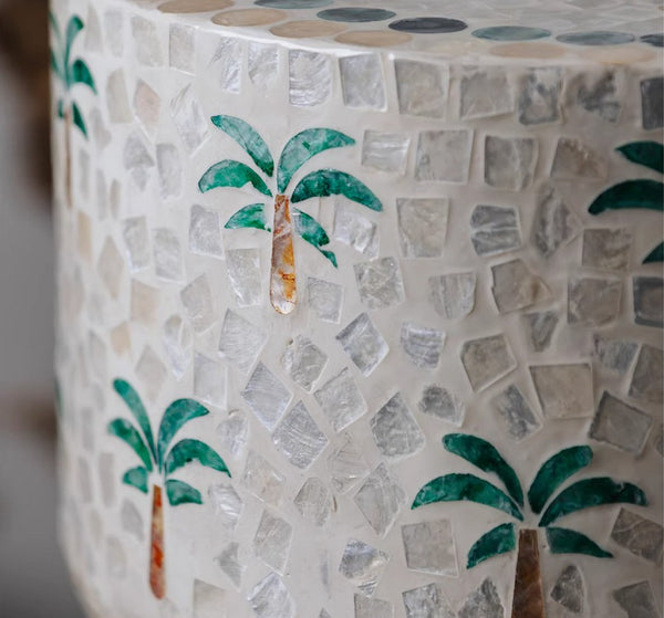 Contemporary Bedside Table, Bedside Small Side Table, Creative Coffee Table, Elegant Small End Table, Modern Side Table, Contemporary Side Table, Portable Casual Side Table, Shell Small Sofa Side Table-Paintingforhome