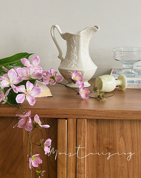 Ceramic Bud Vases, Small Flower Vases on Table, Rustic Porcelain Flower Vases, Handmade Water Holding Flower Vases