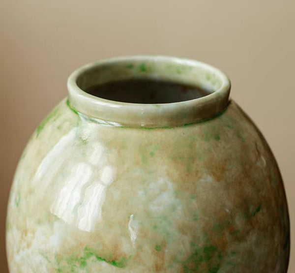 Centerpiece Ceramic Bud Vases, Porcelain Flower Vases, Flower Vases on Table, Handmade Water Holding Flower Vase-Paintingforhome