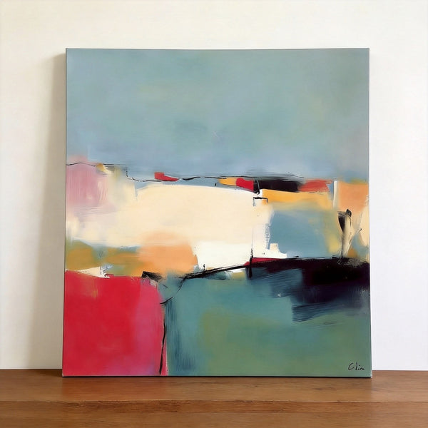 Original Abstract Paintings, Small Canvas Artwork, Hand Painted Canvas Art, Buy Small Paintings Online, Small Acrylic Painting on Canvas-Paintingforhome