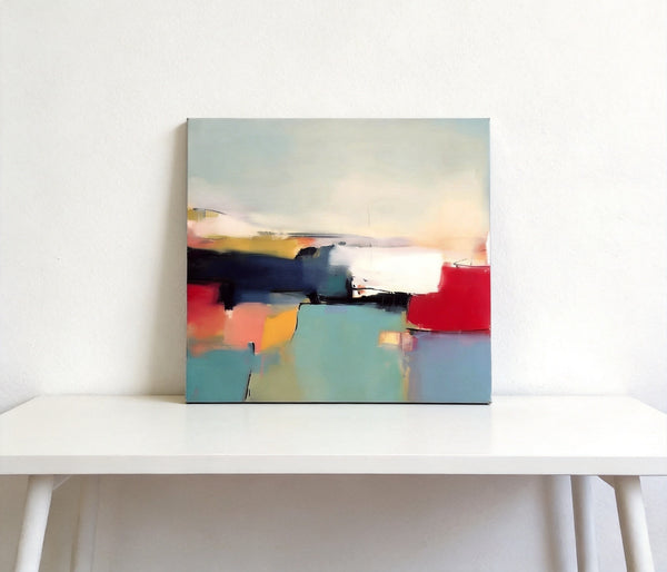 Hand Painted Canvas Art, Buy Small Paintings Online, Original Abstract Paintings, Small Canvas Artwork, Small Acrylic Painting on Canvas-Paintingforhome