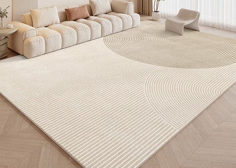Large Modern Rugs in Living Room, Abstract Contemporary Rugs for Bedroom, Modern Rugs under Sofa, Dining Room Floor Rugs, Modern Rugs for Office-Paintingforhome
