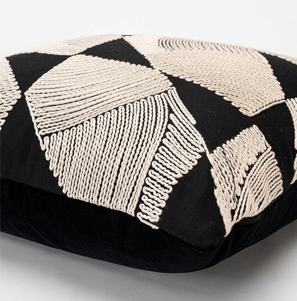 Modern Pillows for Couch, Contemporary Modern Sofa Pillows, Decorative Throw Pillows for Bedroom, Large Modern Pillow for Living Room-Paintingforhome