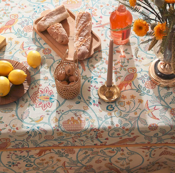 Outdoor Picnic Tablecloth, Large Modern Rectangle Tablecloth Ideas for Dining Room Table, Rustic Farmhouse Table Cover, Square Tablecloth for Round Table-Paintingforhome