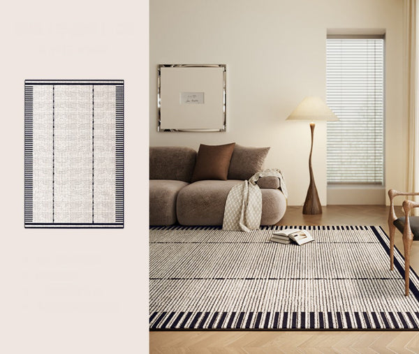 Unique Modern Rugs for Dining Room, Large Abstract Geometric Modern Rugs, Bedroom Modern Rugs, Living Room Contemporary Modern Rugs-Paintingforhome