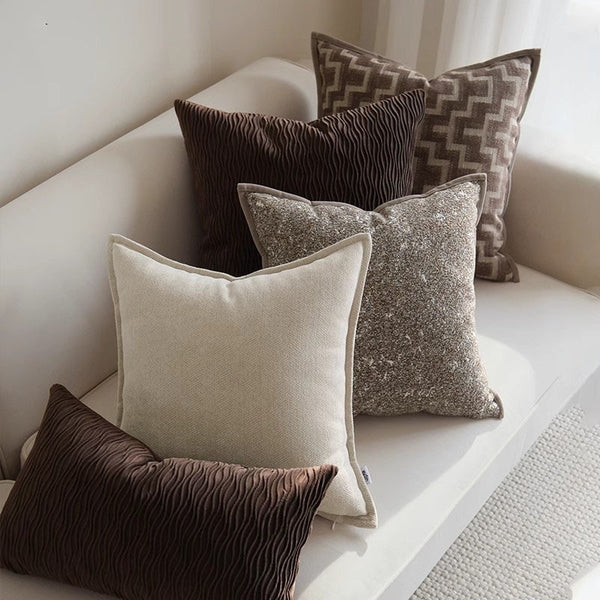 Mid Century Decorative Pillows for Couch, Geometric Modern Sofa Pillows, Contemporary Throw Pillows, Modern Pillows for Bedroom, Modern Sofa Pillows-Paintingforhome