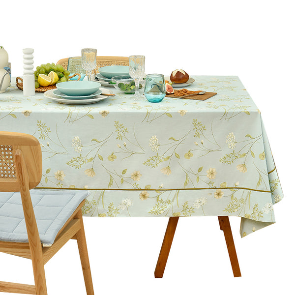 Farmhouse Table Cloth, Wedding Tablecloth, Large Rectangle Tablecloth for Dining Room Table, Rectangular Table Covers for Kitchen, Square Tablecloth for Coffee Table-Paintingforhome