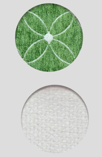 Large Green Pillows for Interior Design, Contemporary Modern Sofa Pillows, Luxury Square Modern Throw Pillows for Couch, Decorative Throw Pillows for Bedroom-Paintingforhome