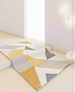 Dining Room Modern Rugs, Geometric Modern Rugs for Living Room, Large Modern Floor Carpets, Contemporary Modern Rugs for Dining Room-Paintingforhome