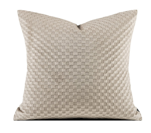 Contemporary Throw Pillows for Living Room, Modern Sofa Pillows, Modern Square Pillows, Large Decorative Pillows for Couch-Paintingforhome