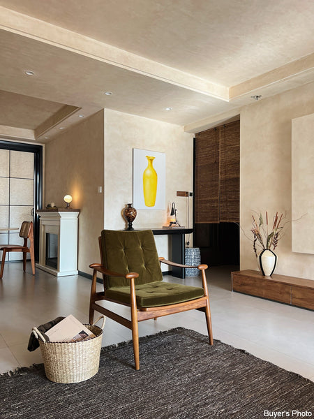 Centerpiece Ceramic Bouquet Vases, Porcelain Vases for Modern Home Decor, Large Contemporary Vases on Dining Table, Handmade Modern Flower Vase-Paintingforhome