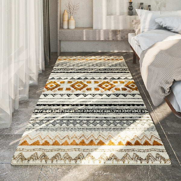 Contemporary Modern Rugs for Living Room, Bedroom Modern Area Rugs, Modern Rugs for Hallway, Geometric Modern Rugs for Dining Room-Paintingforhome