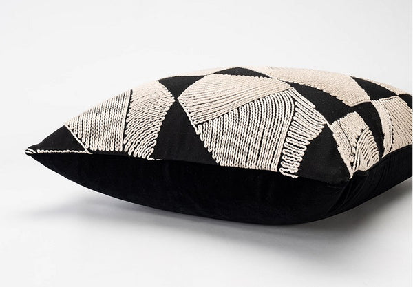 Modern Pillows for Couch, Contemporary Modern Sofa Pillows, Decorative Throw Pillows for Bedroom, Large Modern Pillow for Living Room-Paintingforhome