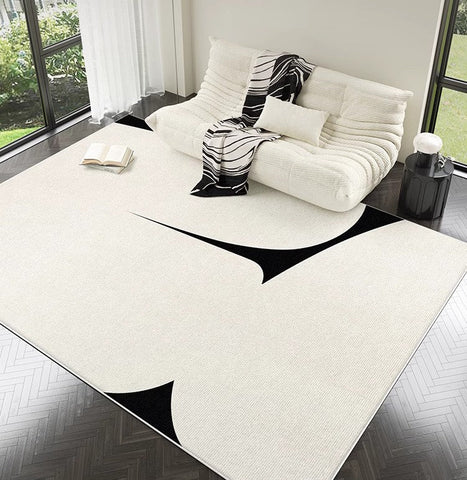 Large Modern Rugs for Living Room, Contemporary Modern Rugs for Bedroom, Extra Large Geometric Modern Rugs for Dining Room-Paintingforhome