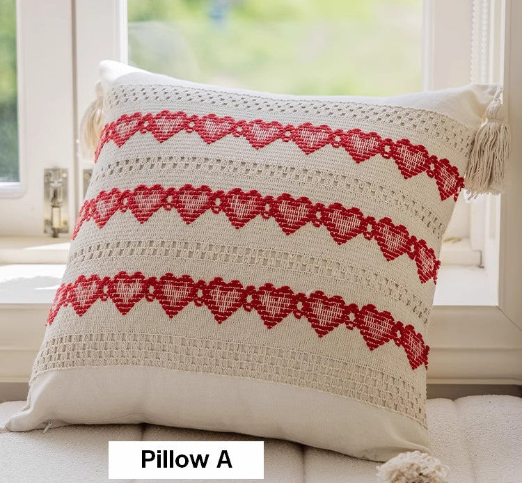 Contemporary Modern Sofa Pillows, Decorative Pillow Covers, Large Square Modern Decorative Pillows for Couch, Large Modern Decorative Pillows for Bedroom-Paintingforhome