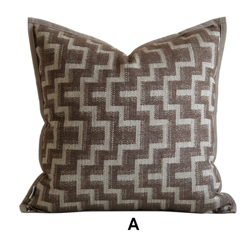 Mid Century Decorative Pillows for Couch, Geometric Modern Sofa Pillows, Contemporary Throw Pillows, Modern Pillows for Bedroom, Modern Sofa Pillows-Paintingforhome