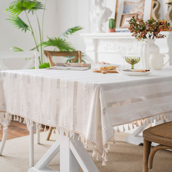 Rustic Table Covers for Kitchen, Linen Rectangular Tablecloth for Oval Table, Country Farmhouse Tablecloth, Large Rectangle Tablecloth for Dining Room Table-Paintingforhome