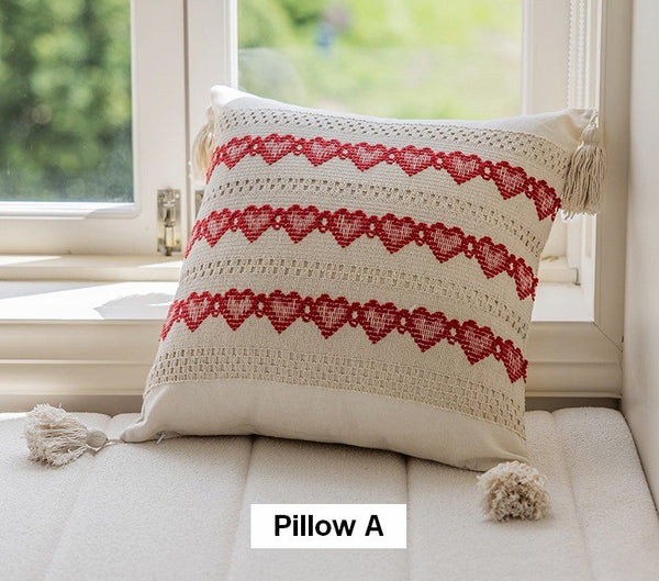 Large Square Modern Decorative Pillows for Couch, Large Modern Decorative Pillows for Bedroom, Contemporary Modern Sofa Pillows, Decorative Pillow Covers-Paintingforhome