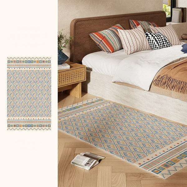 Contemporary Runner Rugs for Living Room, Modern Runner Rugs Next to Bed, Runner Rugs for Hallway, Bathroom Runner Rugs, Kitchen Runner Rugs-Paintingforhome