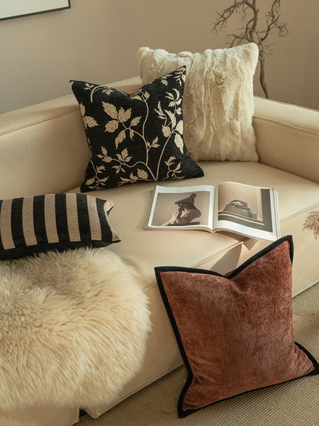 Modern Decorative Pillow Covers, Decorative Pillow Arrangement Ideas for Couch, Large Decorative Throw Pillows, Decorative Pillows for Living Room-Paintingforhome