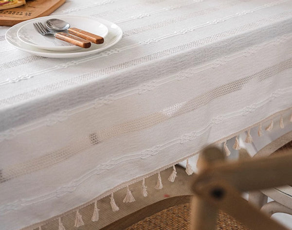 Rustic Table Covers for Kitchen, Linen Rectangular Tablecloth for Oval Table, Country Farmhouse Tablecloth, Large Rectangle Tablecloth for Dining Room Table-Paintingforhome