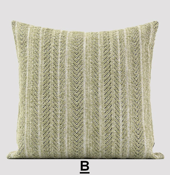 Modern Sofa Pillows, Contemporary Throw Pillows for Living Room, Extra Large Decorative Pillows for Couch, Modern Square Pillows-Paintingforhome