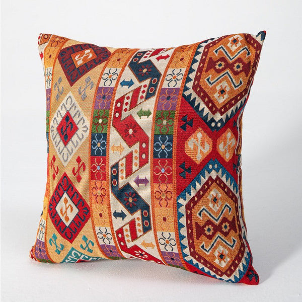 Extra Large Decorative Throw Pillows, Modern Sofa Pillows for Bedroom, Geometric Pattern Chenille Throw Pillow for Couch, Bohemian Decorative Sofa Pillows-Paintingforhome