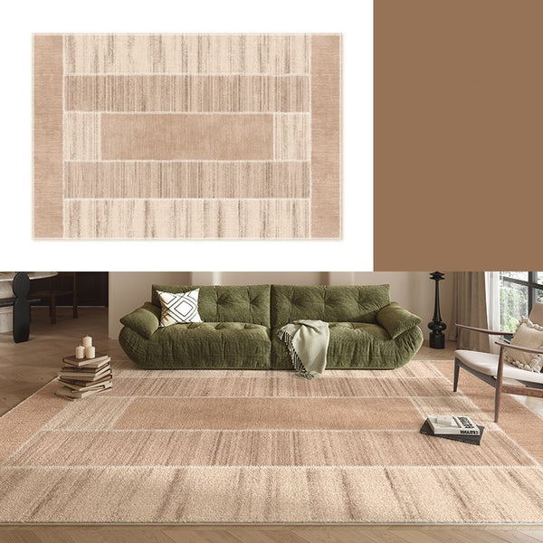 Modern Rugs for Dining Room, Contemporary Rugs for Bedroom, Abstract Modern Carpets for Living Room, Mid Century Modern Rugs Next to Bed-Paintingforhome