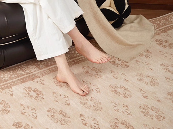 Modern Rugs for Dining Room, Abstract Contemporary Modern Rugs, Geometric Contemporary Rugs Next to Bed, Mid Century Area Rugs for Living Room-Paintingforhome