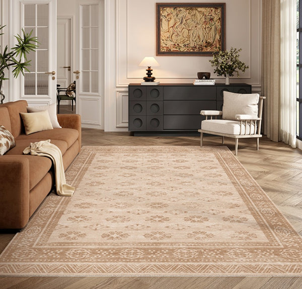 Modern Rugs for Dining Room, Abstract Contemporary Modern Rugs, Geometric Contemporary Rugs Next to Bed, Mid Century Area Rugs for Living Room-Paintingforhome