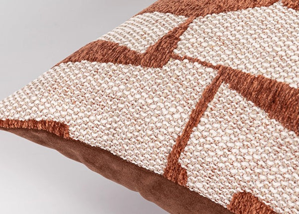 Contemporary Throw Pillow for Living Room, Modern Square Pillows, Large Abstract Throw Pillows for Couch, Modern Sofa Throw Pillows-Paintingforhome