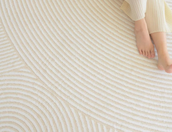 Contemporary Modern Rugs, Contemporary Geometric Carpets, Abstract Modern Rugs for Living Room, Extra Large Modern Rugs under Dining Room Table-Paintingforhome