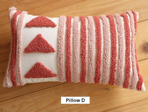 Modern Decorative Pillows for Interior Design, Simple Decorative Pillow Covers, Square Modern Throw Pillows for Couch, Contemporary Modern Sofa Pillows-Paintingforhome